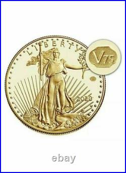 2020 End of World War II 75th Anniversary American Eagle GOLD & SILVER Coin PF70