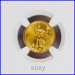 2020 Gold American Eagle G$5 TRUMP NGC MS 70 Early Releases