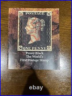 2020 Isle of Man G£5 Penny Black Ultra High Relief First Day Issue