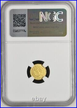 2020 Mexico 1/20 Oz Gold Coin Libertad Ngc Ms 69 Extremely Rare Only 700 Minted