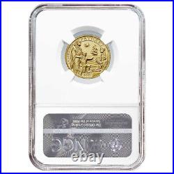 2020 Proof $10 Gold Mayflower Commemorative NGC PF70UC FDI Mayflower Label