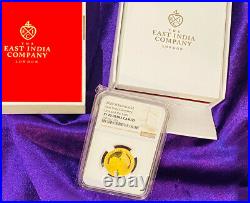2020 St Helena Una and the Lion 1/4 Oz Gold Proof NGC PF70 UC #15 out of 499 Ltd