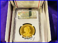 2020 St Helena Una and the Lion 1 Oz Gold Proof NGC PF69 UC 72/200 Only