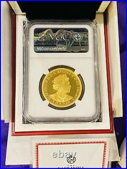 2020 St Helena Una and the Lion 1 Oz Gold Proof NGC PF70 UC 71/200 Only