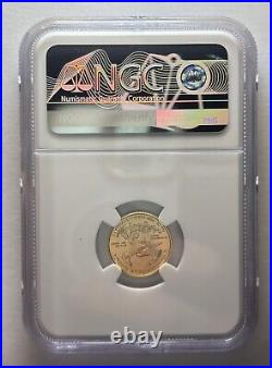 2020 US $5 1/10 th oz Gold Eagle NGC MS70 Signed Everhart