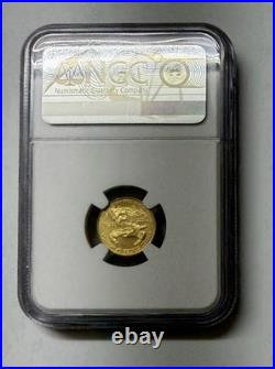 2020 US Mint 5 Dollar Gold Eagle 1/10 oz American Gold Coin NGC MS69 Graded