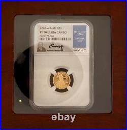 2020-W $5 American Gold Eagle NGC PF 70 SIGNED BY ED MOY 2020-W $5 American Gold Eagle NGC PF 70 SIGNED BY ED MOY