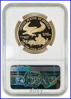 2020 W V75 Proof Gold Eagle NGC PF70 First Day of Issue Rarest Eagle Ever