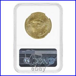 2021 1 oz Gold American Eagle Type 2 NGC MS 69