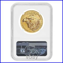 2021 1 oz Gold American Eagle Type 2 NGC MS 70 Early Releases