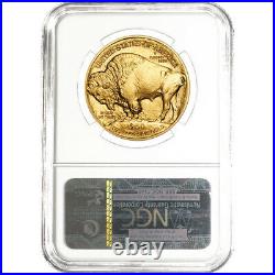2021 $50 American Gold Buffalo NGC MS70 Buffalo Label