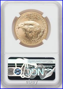 2021 $50 Gold Eagle Type 2 At Dusk & Dawn 35th Annv 381st NGC MS70 Jennie Norris