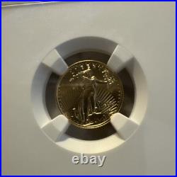 2021 $5 Gold Eagle T-2 First Releases NGC MS70 (Jennie Norris Hand Signed)