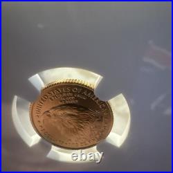 2021 $5 Gold Eagle T-2 First Releases NGC MS70 (Jennie Norris Hand Signed)