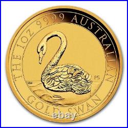 2021 Australia 1 oz Gold Swan MS-70 NGC (ER) SKU#227385