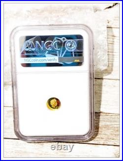 2021 Cook Island $5 U. S. State Animal Series Michigan, Brook Trout NGC PF70 UC