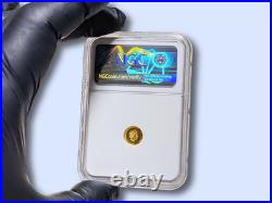 2021 Cook Island, State Animal Series Michigan, Brook Trout, gold NGC PF70 UC