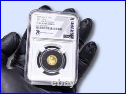 2021 Cook Islands $5 Gold Miss Liberty 9/11 20th Anniversary Coin NGC PF70 UC