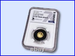 2021 Cook Islands $5 Gold Miss Liberty 9/11 20th Anniversary Coin NGC PF70 UC