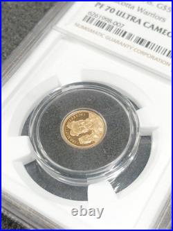 2021 Cook Islands Terracotta Warriors $5 Gold Coin NGC PF70 Ultra Cameo