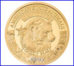 2021 GOLD COOK ISLANDS $5 TEXAS LONGHORN 1/2 GRAM COIN NGC PF 70 +CA Grizzly (2)