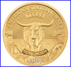 2021 Gold Coin Lot 2pc PF70 NGC Grizzly & Longhorn 1/2g Ultra Cameo? Gold Coins 2021 Gold Coin Lot 2pc PF70 NGC Grizzly & Longhorn 1/2g Ultra Cameo? Gold Coins