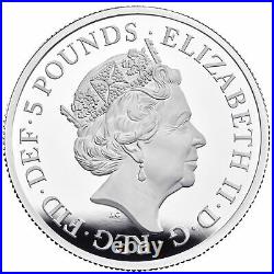 2021 Great Britain Britannia Portrait Proof 2oz Silver Coin PF 69