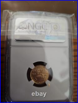 2021 Ngc Ms70 5.00 Gold Coin Signed Miley Frost