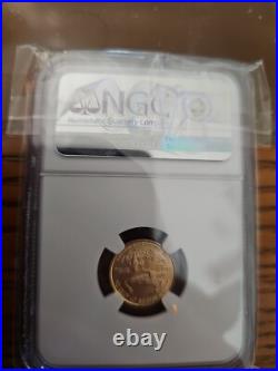 2021 Ngc Ms70 5.00 Gold Coin Signed Miley Frost