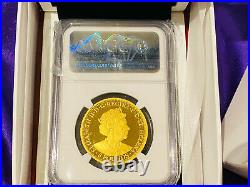 2021 Una and the Lion 1 Oz Gold Proof NGC PF70 UC FR #29/200