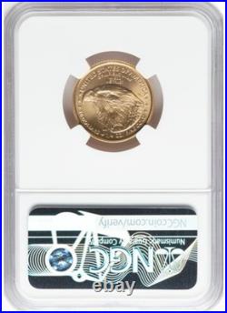 2021 W $10 Gold Eagle T2 With W Jennie Norris Signed MS70 NGC Unfinished Proof