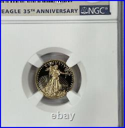 2021-W $5 First Releases Gold Eagle Type1 NGC PF69 Proof