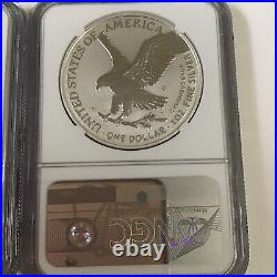 2021-W Proof T1 and T2 American SILVER Eagle Designer Edition NGC PF69/69