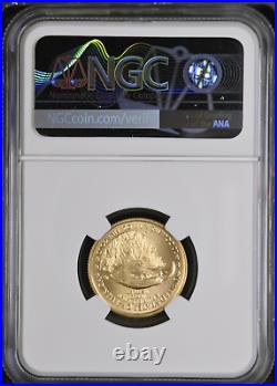 2021-w $10 Type 2 Gold Eagle Ngc Ms 69 Jennie Norris Signature Unfinished Dies