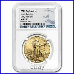 2022 1 oz American Gold Eagle MS-70 NGC (Early Release) SKU#240772