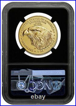 2022 1 oz Gold American Eagle $50 NGC MS70 FR BC Gold Foil SKU66475