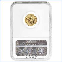 2022 $5 American Gold Eagle 1/10 oz NGC MS69 Brown Label
