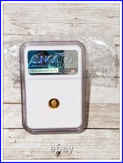 2022 $5 Cook Islands NGC PF70 Proof Cameo Legacy of Pharoahs 1/2g. 999 Gold Coin