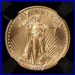 2022 G$5 1/10 oz Gold American Eagle FDOI NGC MS 70 SKU-G5668
