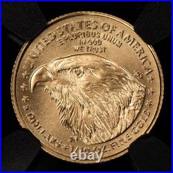 2022 G$5 1/10 oz Gold American Eagle FDOI NGC MS 70 SKU-G5668