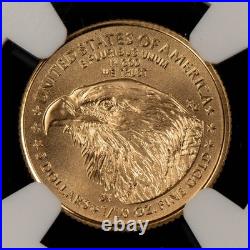 2022 G$5 1/10 oz Gold American Eagle NGC MS 70 SKU-G5866