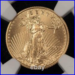 2022 G$5 1/10 oz Gold American Eagle Tenth-Ounce NGC MS 70 SKU-G6193
