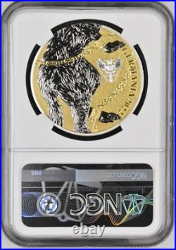 2022 Germania Beasts GRADED 2 x 1 oz Silver Fenrir Geminus TOP POP X 2