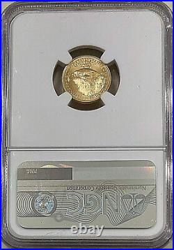 2022 Gold American Eagle $5 1/10th Oz NGC MS70 FIRST DAY OF ISSUE TRUMP