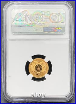 2022 Mongolia G1000T 1/10ozt. 9999 Gold Magnificent Ram High Relief NGC PF 70UC
