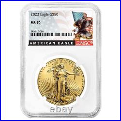 2023 $50 American Gold Eagle 1 oz NGC MS70 Black Label