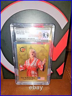 2023 $5 Cook Islands 3g. 999 GOLD Card Legends Series Ric Flair NGCX PL9.9