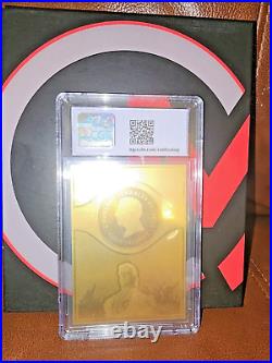 2023 $5 Cook Islands 3g. 999 GOLD Card Legends Series Ric Flair NGCX PL9.9