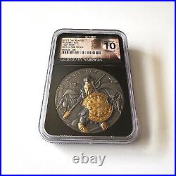 2023 $5 Niue Achilles 2 oz High Relief Silver + Gold NGCX MS10 (MS70 equivalent)
