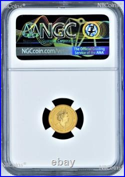 2023 Australia Bullion GOLD $5 Lunar Year of the Rabbit NGC MS70 1/20oz Coin FR